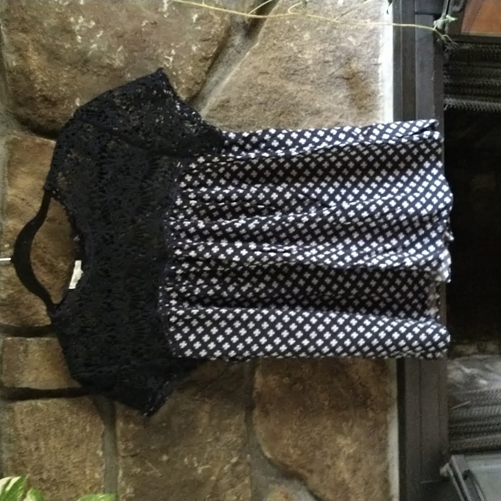 Maurice lace baby doll top large